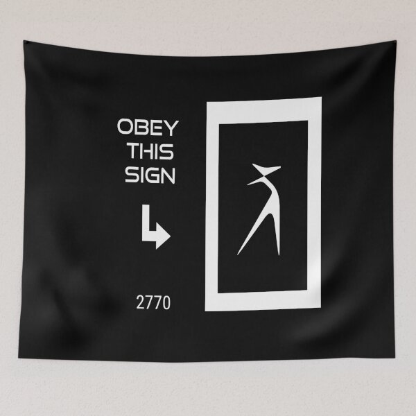 Item preview, Obey this sign No. 2770 designed and sold by porfysoundtrack.