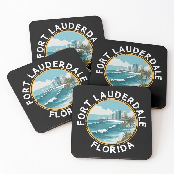 Item preview, Fort Lauderdale - Florida (with White Lettering) designed and sold by VelvetRoom.