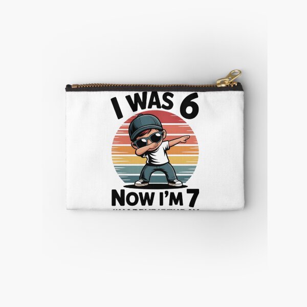 Item preview, 7 Year Old Birthday Shirt was 6 Now I'm 7 67 Funny for Kids designed and sold by THREE LITTLE BEANS.