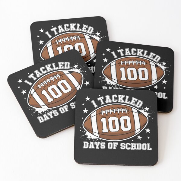 Item preview, I Tackled 100 Days School Basketball 100th Day Boys Kids designed and sold by THREE LITTLE BEANS.
