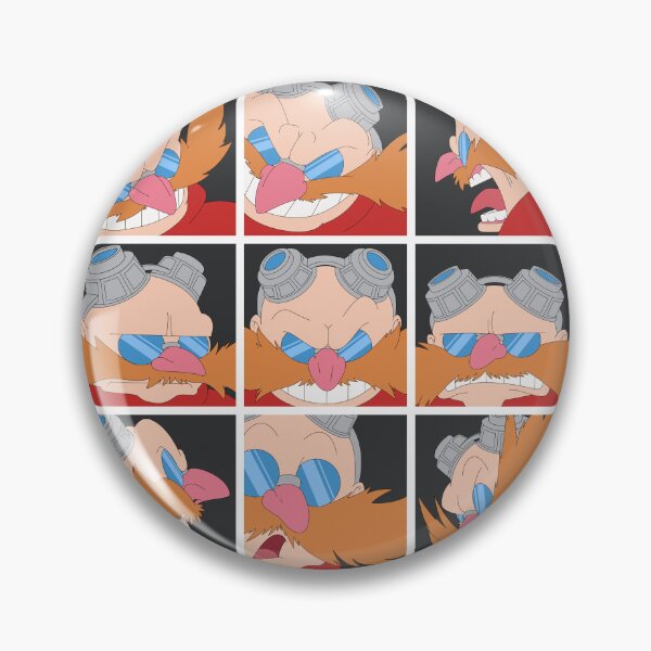 Item preview, Many faces of Eggman designed and sold by Sinatzeek's mini Shop.