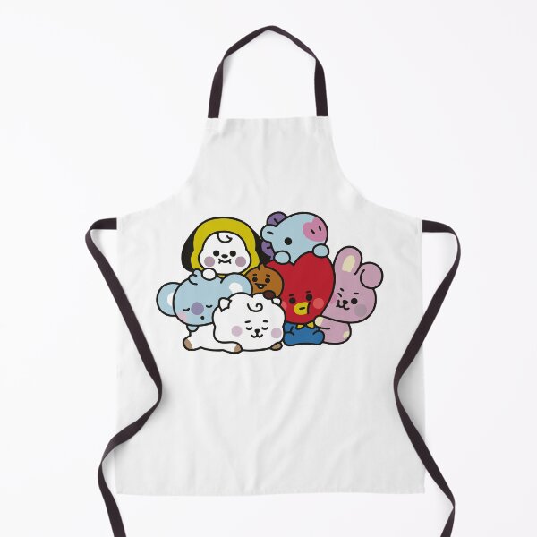 Item preview, BT21 Friends Together - Cute Kawaii Pile-Up Fanart designed and sold by Polarisofficial.