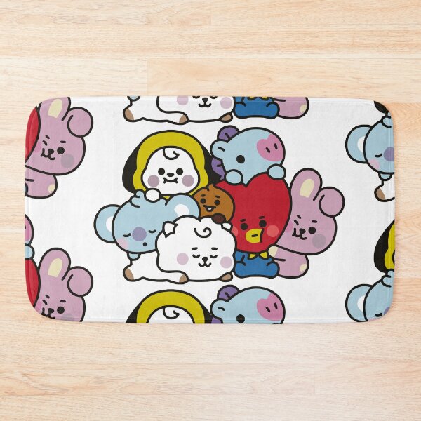 Item preview, BT21 Friends Together - Cute Kawaii Pile-Up Fanart designed and sold by Polarisofficial.