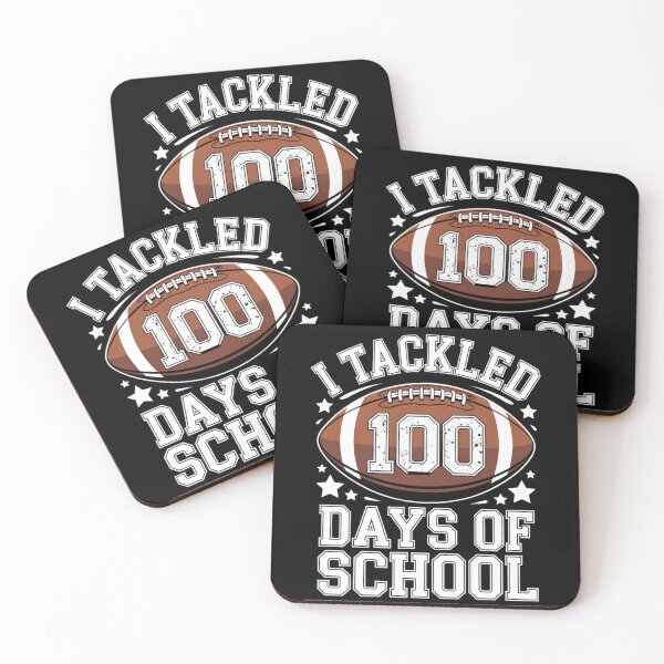 Item preview, I Tackled 100 Days School Basketball 100th Day Boys Kids designed and sold by THREE LITTLE BEANS.
