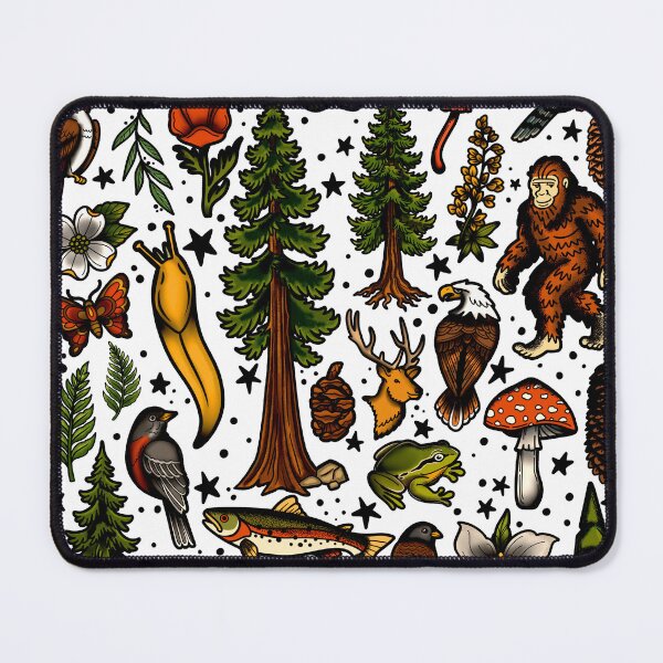 Item preview, Pacific Northwest Traditional Tattoo Flash designed and sold by CattGDesigns.