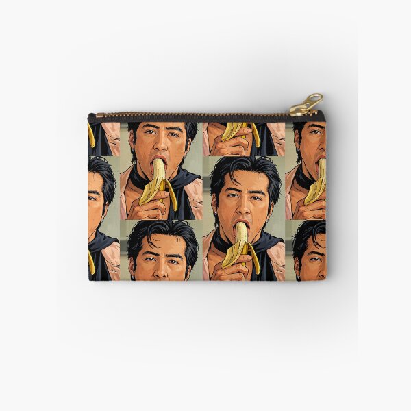 Item preview, Hudson Williams Heated Rivalry eating a banana (fan art) designed and sold by PopCultureAndStuff.