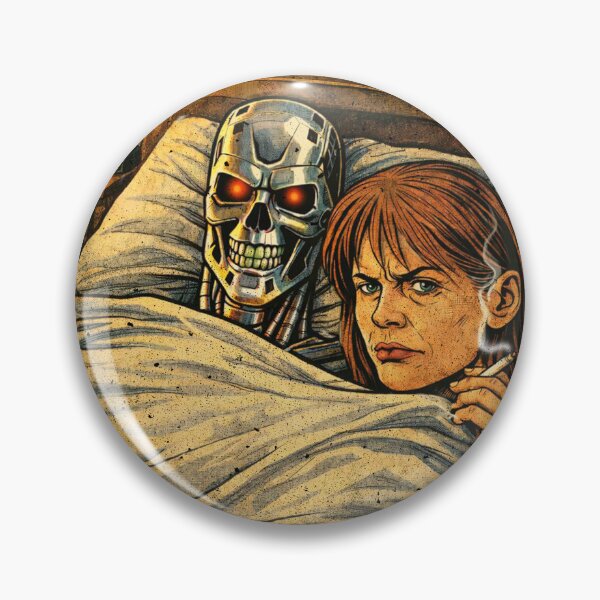 Item preview, Judgment Day Sarah Connor and Terminator in Motel designed and sold by keytee.