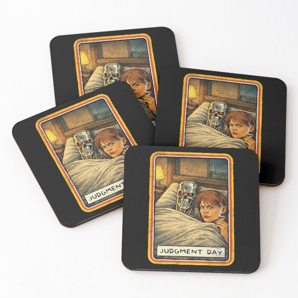 Item preview, Judgment Day Sarah Connor and Terminator in Motel designed and sold by keytee.
