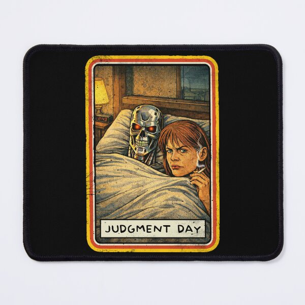 Item preview, Judgment Day Sarah Connor and Terminator in Motel designed and sold by keytee.