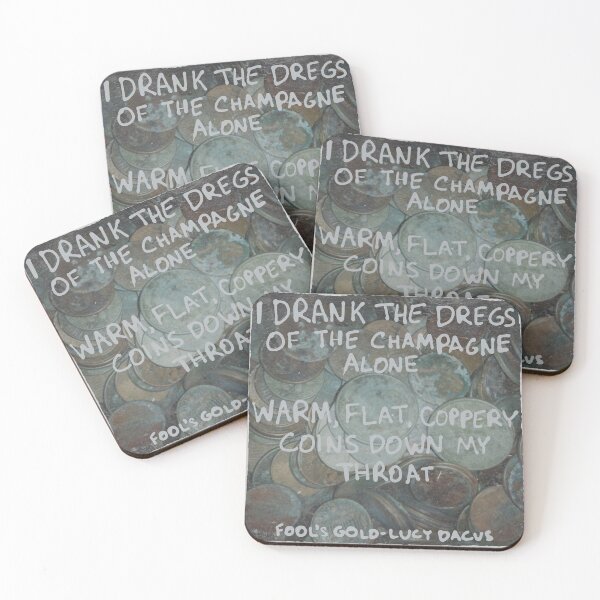 Item preview, Lucy Dacus "Fool's Gold" Lyric Art designed and sold by LyricalPrints.