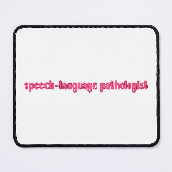 Item preview, Speech language pathologist pink sticker word design slp designed and sold by briana222.