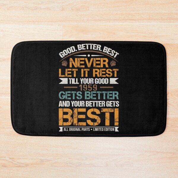 Item preview, Good Better Best Never Let It Rest Motivation Saying Bears designed and sold by THREE LITTLE BEANS.