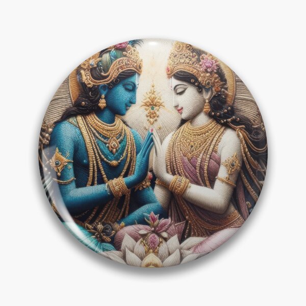 Item preview, Radha Krishna Divine Union Meditation designed and sold by ApproachingZion.