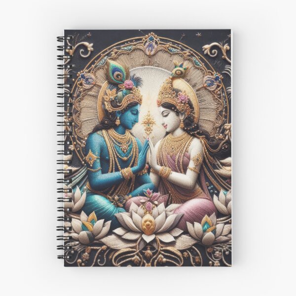 Item preview, Radha Krishna Divine Union Meditation designed and sold by ApproachingZion.