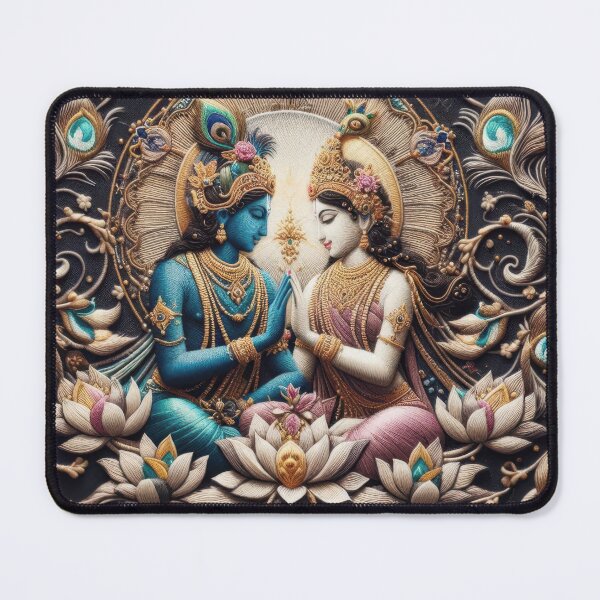 Item preview, Radha Krishna Divine Union Meditation designed and sold by ApproachingZion.