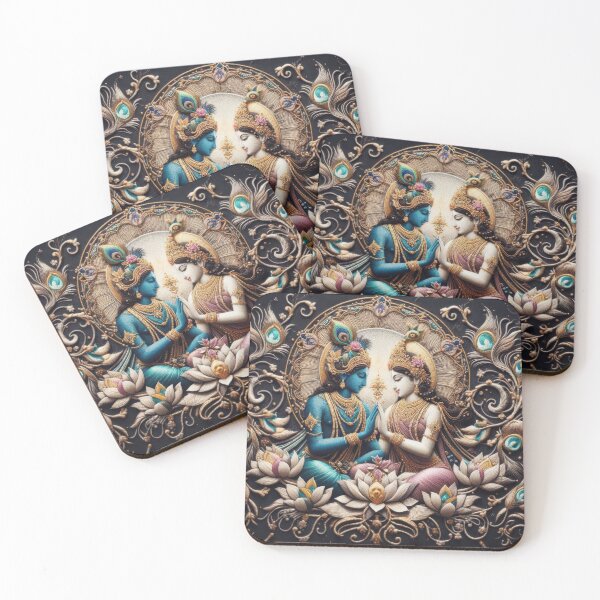 Item preview, Radha Krishna Divine Union Meditation designed and sold by ApproachingZion.