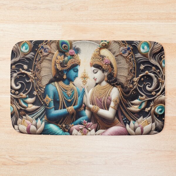 Item preview, Radha Krishna Divine Union Meditation designed and sold by ApproachingZion.