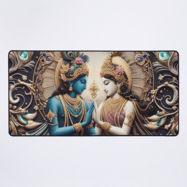 Item preview, Radha Krishna Divine Union Meditation designed and sold by ApproachingZion.