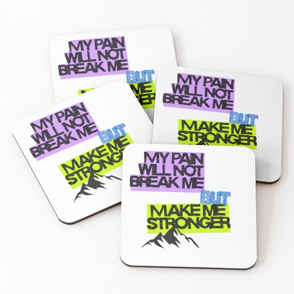 Item preview, My Pain Will Not Break Me, Faith Strength Quote designed and sold by TheProverbsMom.