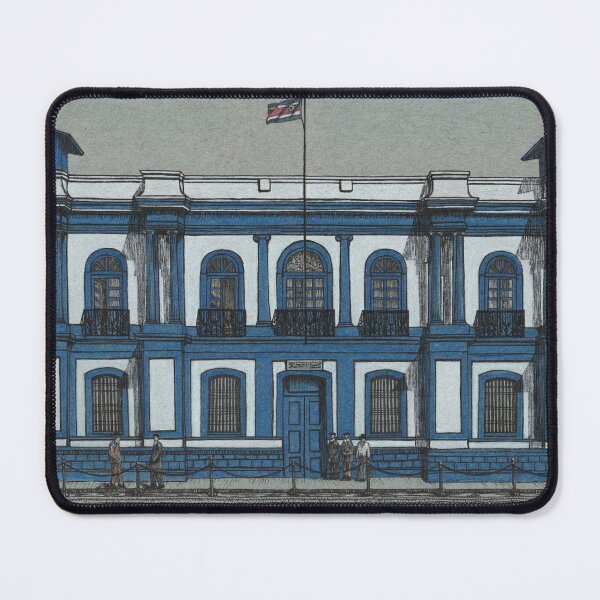 Item preview, The Presidential Palace of Costa Rica - Historic Blue Facade designed and sold by JanidAlfaro.