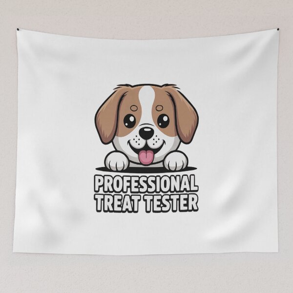 Item preview, Professional Treat Tester – Funny Dog Lover Shirt designed and sold by MoodThreadz.