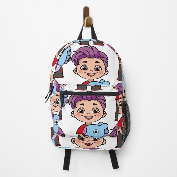 Item preview, Chibi Boy with Mang Plushie - BTS J-Hope Inspired Character Art designed and sold by Polarisofficial.