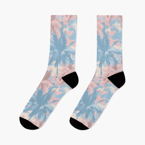 Item preview, Pastel Tropical Camo Palm Trees Abstract Pattern designed and sold by Prismatect.