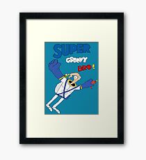 Super Groovy Bro! Framed Print