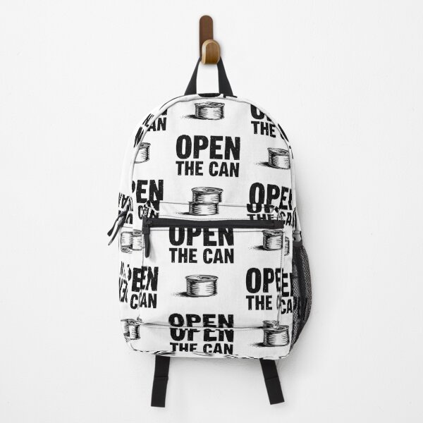 Item preview, Open The Can – Minimalist Funny Cat Lover Quote Design designed and sold by FeelFreeStore.