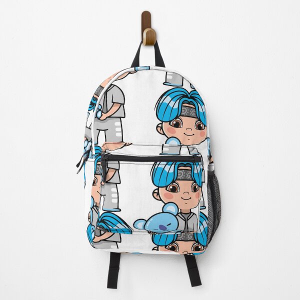 Item preview, Chibi Boy with Koya Plushie - BTS RM Inspired Character Design designed and sold by Polarisofficial.