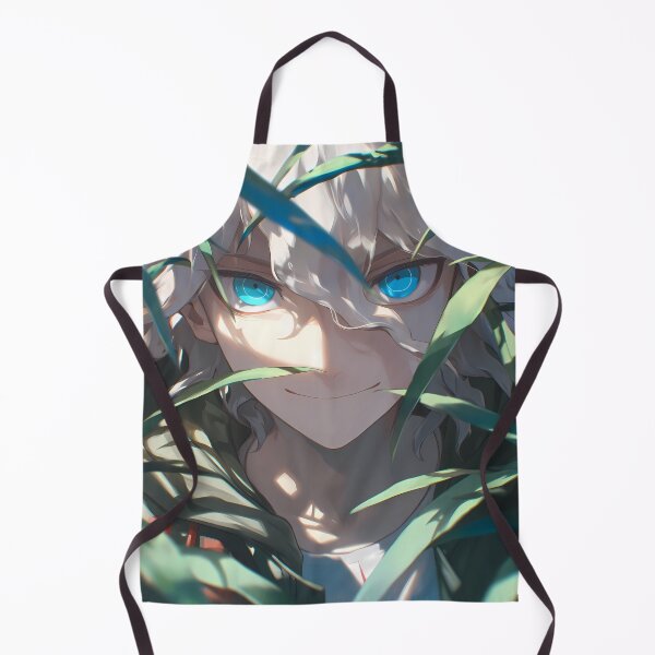 Item preview, Nagito Komaeda Danganronpa Leaves Sunlight Blue Eyes designed and sold by mildaclairmo.