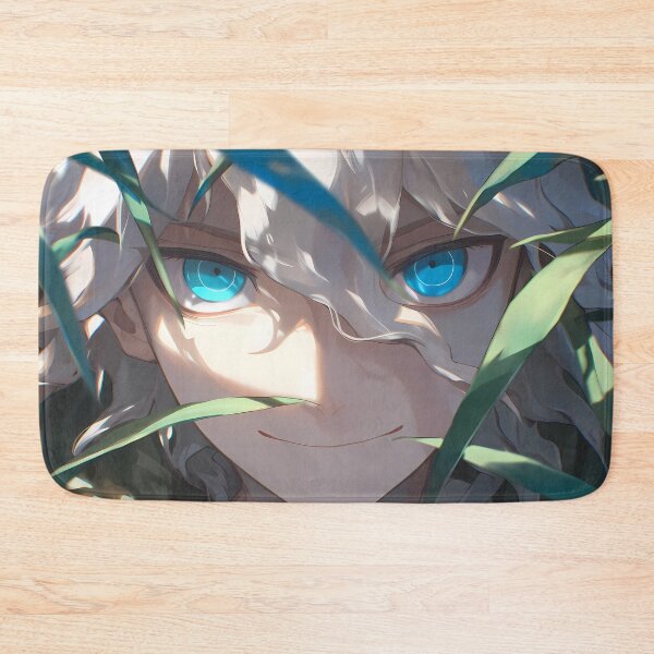Item preview, Nagito Komaeda Danganronpa Leaves Sunlight Blue Eyes designed and sold by mildaclairmo.