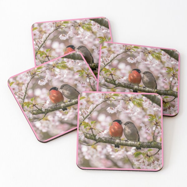 Item preview, Bullfinches on a Cherry Branch designed and sold by Tridentulus.