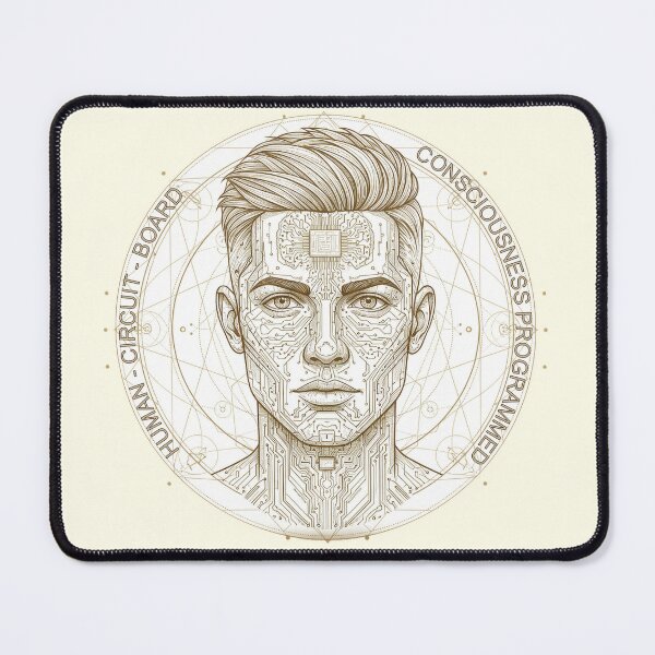 Item preview, Human-Circuit-Board & Consciousness Programmed designed and sold by LoriAndArt.