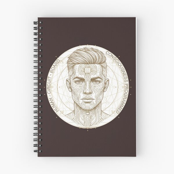 Item preview, Placa de circuito humano y conciencia programada designed and sold by LoriAndArt.