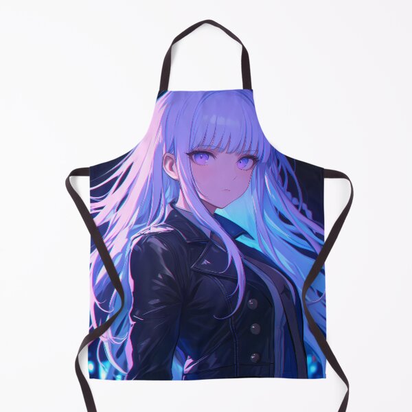 Item preview, Kyoko Kirigiri Danganronpa Neon Night Lavender Hair designed and sold by mildaclairmo.