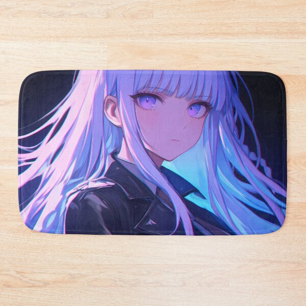 Item preview, Kyoko Kirigiri Danganronpa Neon Night Lavender Hair designed and sold by mildaclairmo.