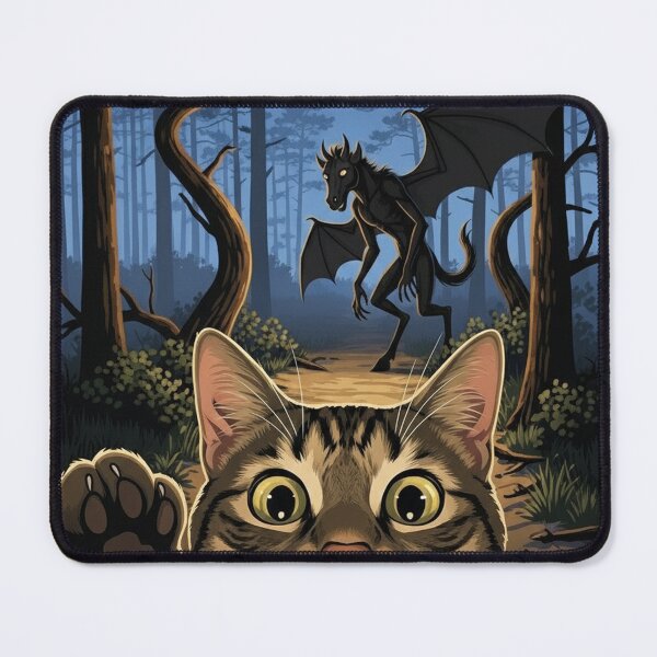 Item preview, Cat Selfie with Jersey Devil designed and sold by Xandar Shop.