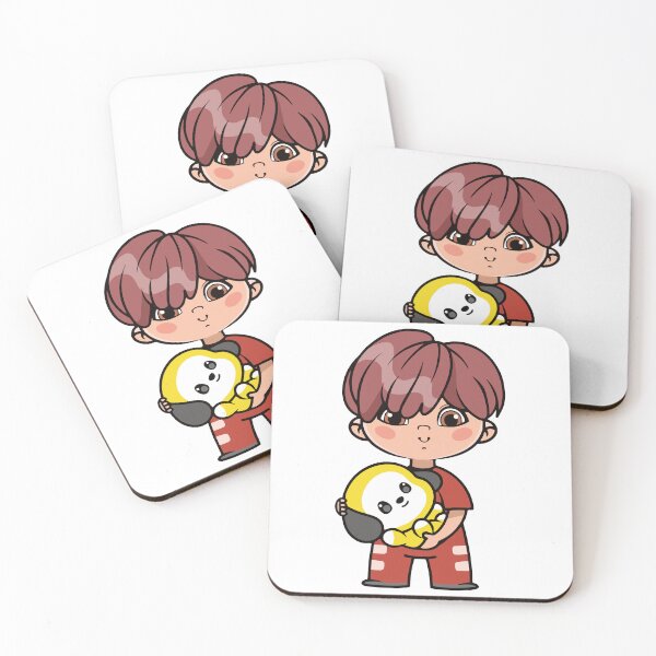 Item preview, Chibi Boy with RJ Plushie - BTS Jin Inspired Character Design designed and sold by Polarisofficial.