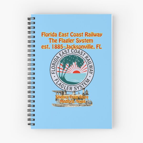 Item preview, Train Logo, Florida East Coast Railway, The Flagler System, Shelly's Train Store, Vintage, Classic, Collectible Train Logos, Rail & Railroad Logos, stickers, magnets, t-shirts, posters & more designed and sold by MoreEZUSA-Here.