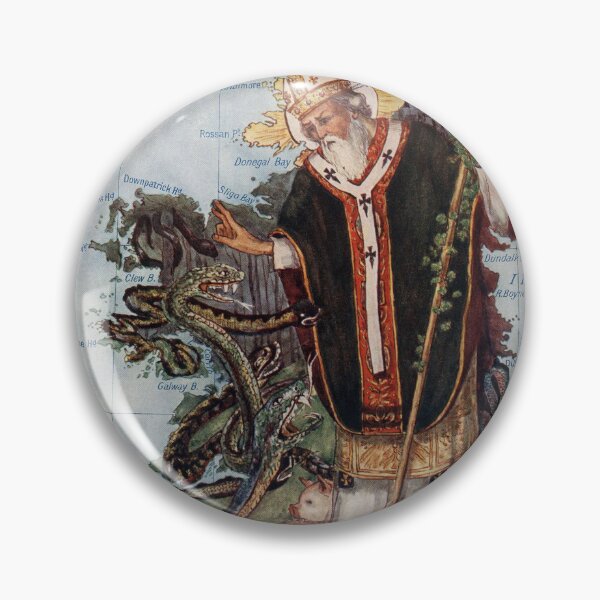 Item preview, Saint Patrick Commands All the Reptiles to Leave. Ireland. 1912 designed and sold by colourfind.