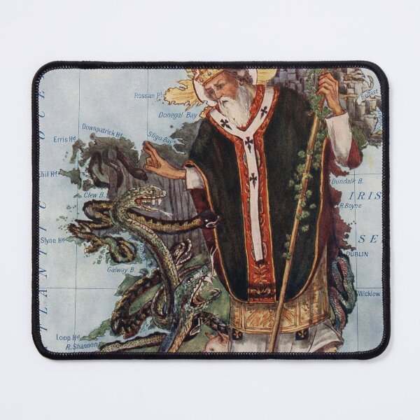 Item preview, Saint Patrick Commands All the Reptiles to Leave. Ireland. 1912 designed and sold by colourfind.