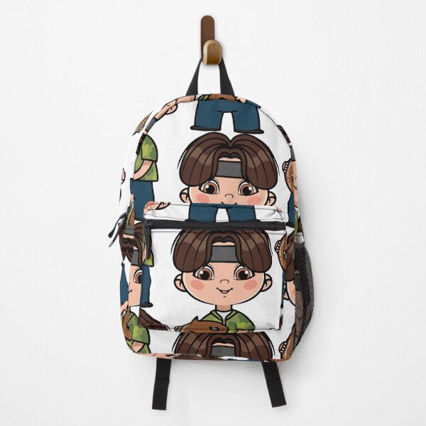 Item preview, Chibi Boy with Shooky Plushie - BTS Suga Yoongi Inspired Design designed and sold by Polarisofficial.