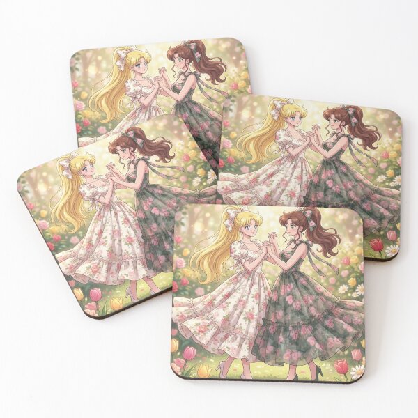 Item preview, Minako and Makoto Dancing designed and sold by Solace Sparkles.