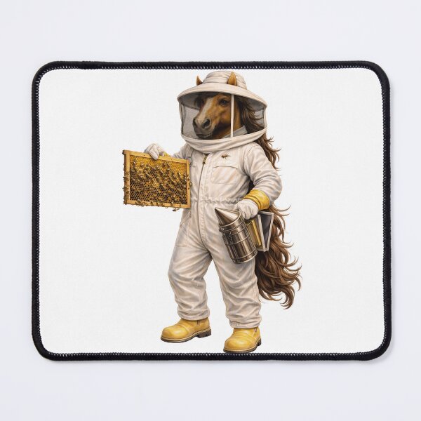 Item preview, Clothes Horse # 6 - Beekeeper Bobbo designed and sold by TenderPawStudio.