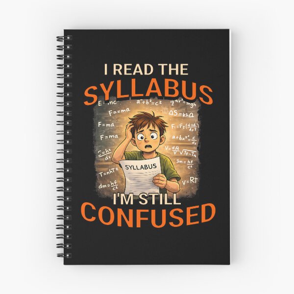 Item preview, I read the syllabus. I'm still confused. designed and sold by Plot Twist Outfitters.