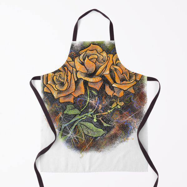 Item preview, Psychedelic Orange Roses designed and sold by Deran Wright.