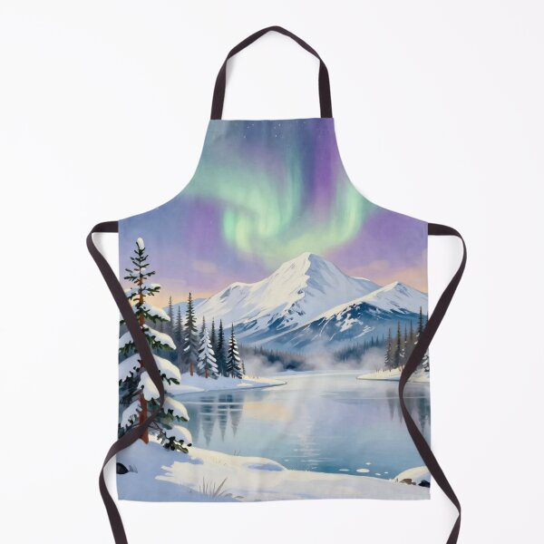 Item preview, Winter Lake Scene designed and sold by Zebgoraja.