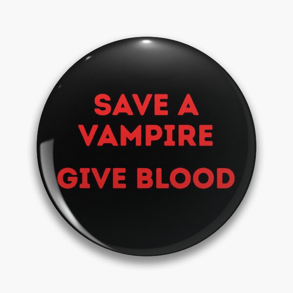 Item preview, Save a Vampire Give Blood Funny Halloween designed and sold by StudioTina.
