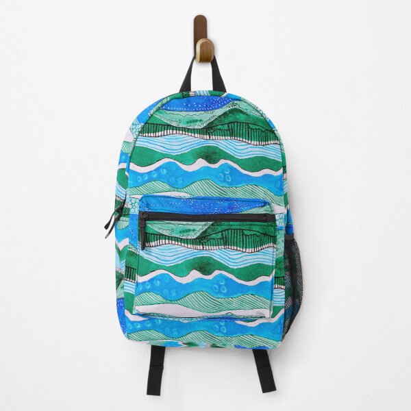 Item preview, Hills to the River Abstract Pattern designed and sold by DogwoodDesign.